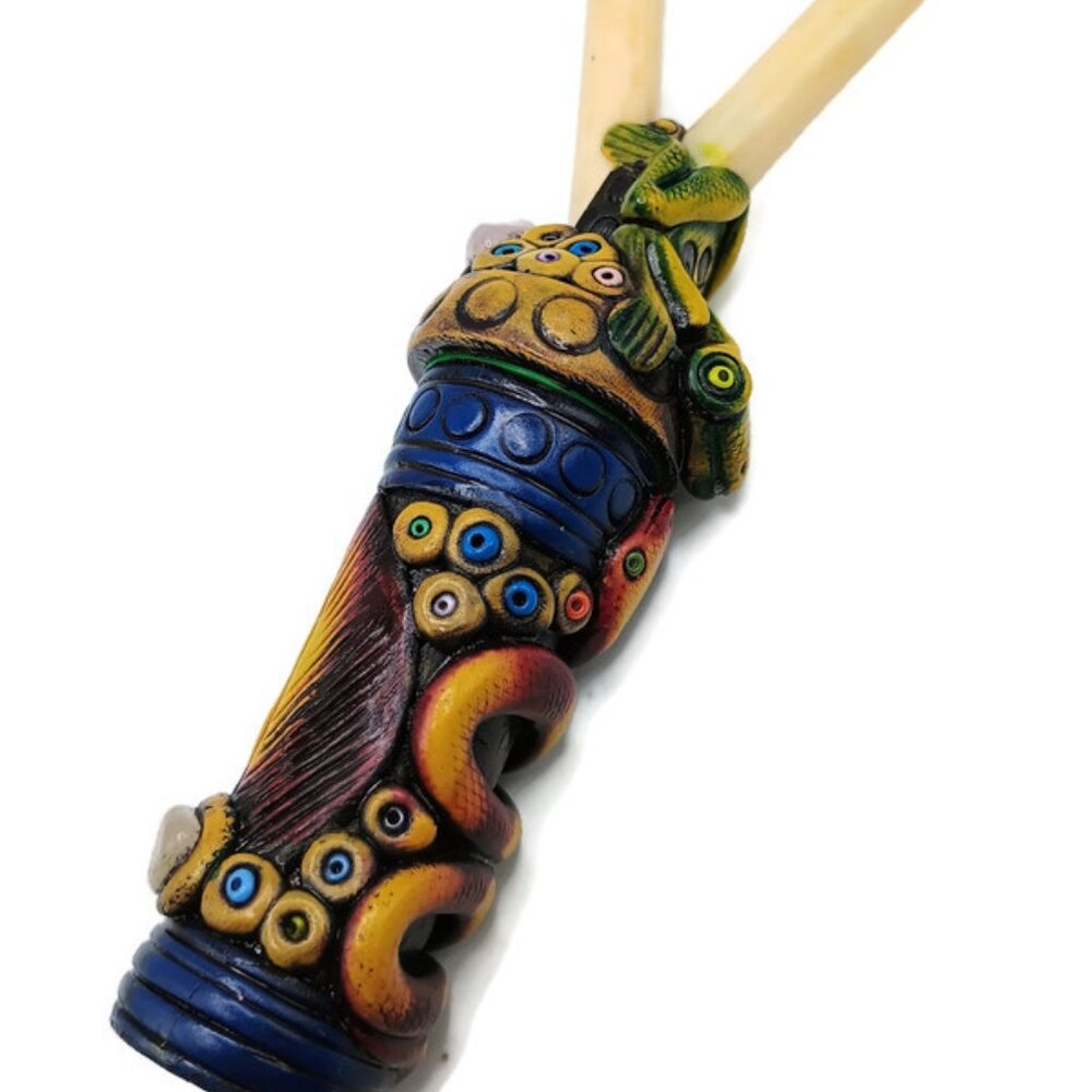 Rape Applicator 2 in 1 Handmade Peruvian Crafts Cusco
